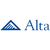 Alta logo vector logo