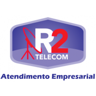 R2 Telecom logo vector logo