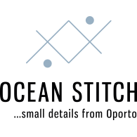 Ocean Stitch logo vector logo