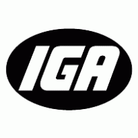 IGA logo vector logo