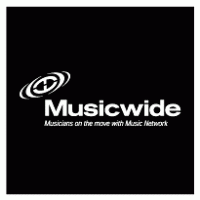 Musicwide logo vector logo