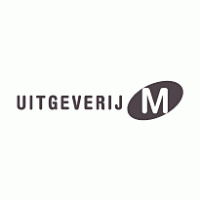 Uitgeverij M logo vector logo