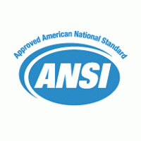 ANSI Approved American National Standard logo vector logo