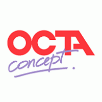 OCTA Concept logo vector logo