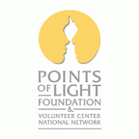 Points of Light Foundation & Volunteer Center National Network logo vector logo