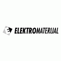 Elektromaterijal logo vector logo