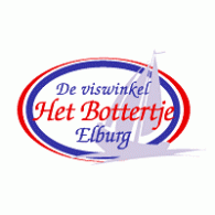 De viswinkel Het Bottertje Elburg logo vector logo