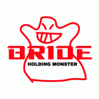 Bride Holding Monster logo vector logo