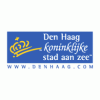 Den Haag koninklijke stad aan zee logo vector logo