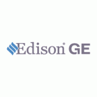 Edison-GE logo vector logo