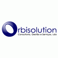 Orbisolution logo vector logo