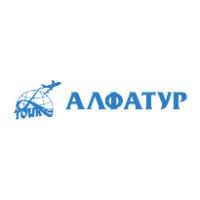 alfatur logo vector logo