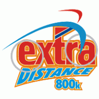 Extra Distance 800k logo vector logo