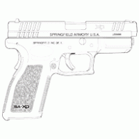 Springfield Armory XD logo vector logo