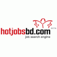 Hotjobsbd logo vector logo