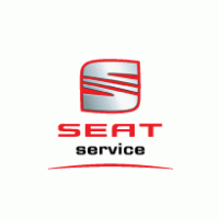 seat service logo vector logo