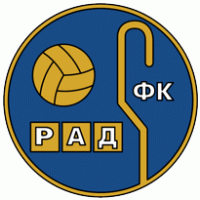FK Rad Beograd (old logo of 70\’s – 80\’s)
