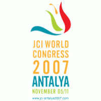 JCI World Congress 2007 – Antalya logo vector logo