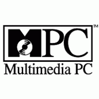 Multimedia PC logo vector logo