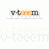 v-teams advertisement logo vector logo
