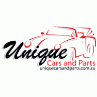 Unique Cars and Parts logo vector logo