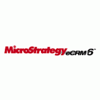 MicroStrategy eCRM logo vector logo