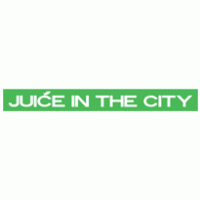 Juice in the City logo vector logo