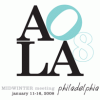 American Library Association Midwinter Conference Philadelphia 2008 logo vector logo