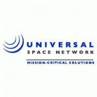 Universal Space Network logo vector logo