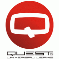 quest universal jeans logo vector logo