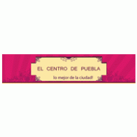 El centro de Puebla logo vector logo