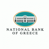 National bank greece logo vector logo