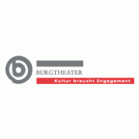 Burgtheater Kultur braucht Engagement logo vector logo