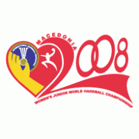 Women’s Junior World Handball Championships Macedonia 2008 logo vector logo