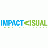 Impactvisual Communications logo vector logo