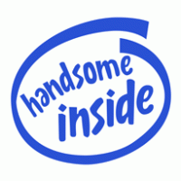 handsome inside logo vector logo