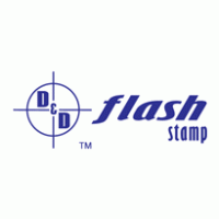 D & D Flash Stamp logo vector logo