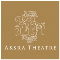 Aksra Theatre logo vector logo