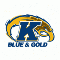 Kent State University Blue & Gold logo vector logo