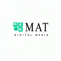 MAT Digital Media logo vector logo