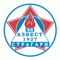 FK AZBEST Stragari logo vector logo