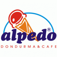 Alpedo Dondurma Cafe logo vector logo