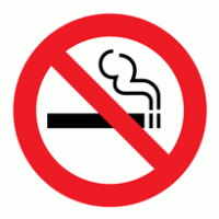 sinais nao fumadores logo vector logo