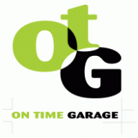 On Time Garage logo vector logo