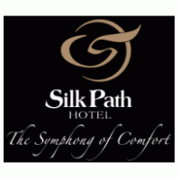 Silk Path Hotel logo vector logo