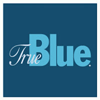 True Blue logo vector logo