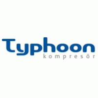 Typhoon Kompresor logo vector logo