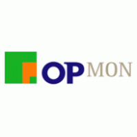 OpMon logo vector logo