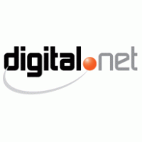 digitalnet logo vector logo