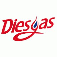 Diesgas logo vector logo
